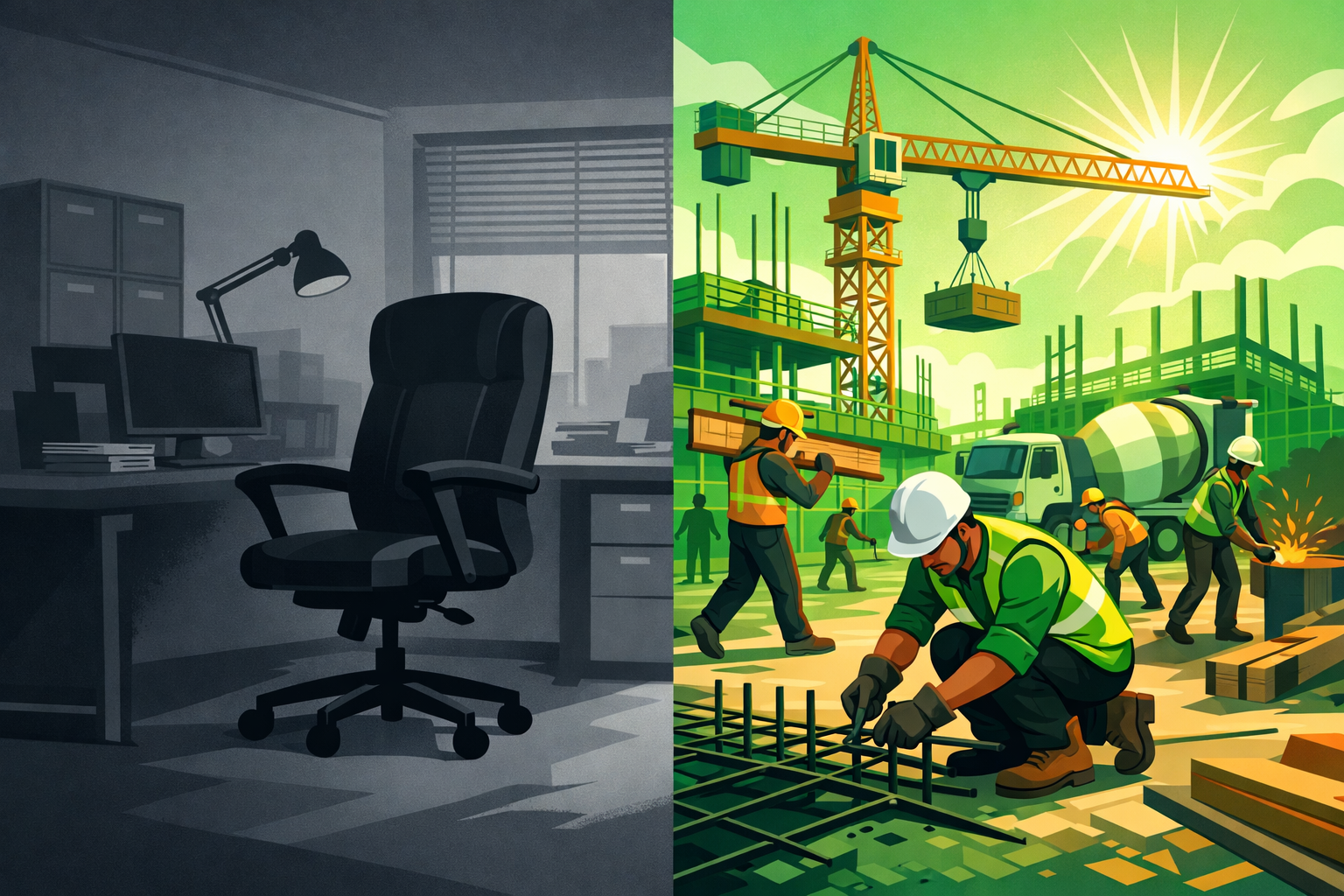 AI-Resistant Careers: Why the Trades Are the Opportunity of a Generation detail service illustration