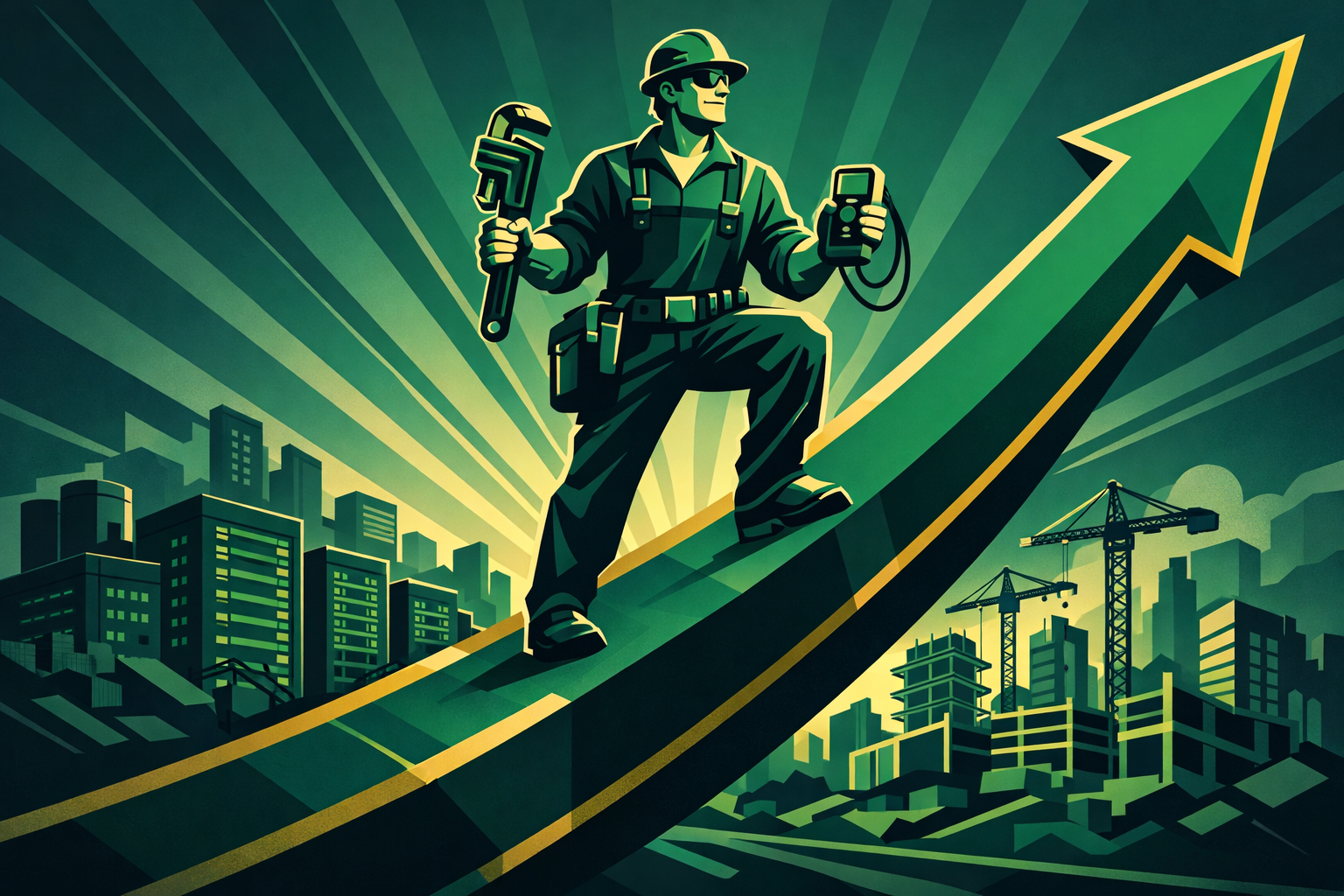 AI-Resistant Careers: Why the Trades Are the Opportunity of a Generation | Marquis Davis service illustration