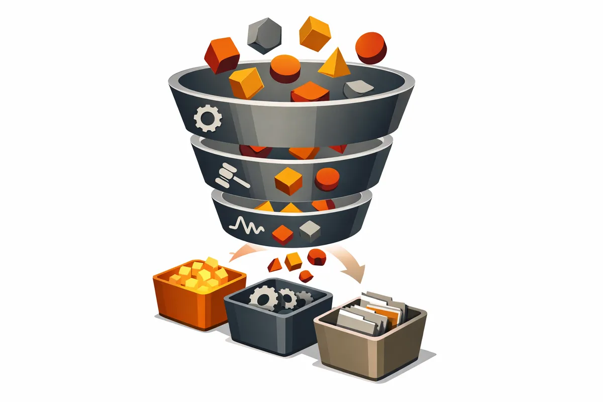 Automating Operations: What to Build vs. What to Buy detail service illustration