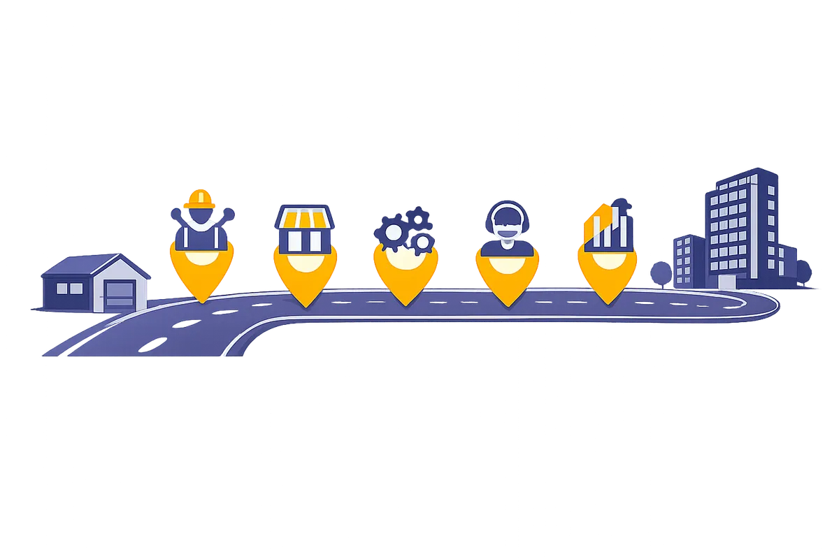 Your First Five Hires: Who to Bring On and When detail service illustration