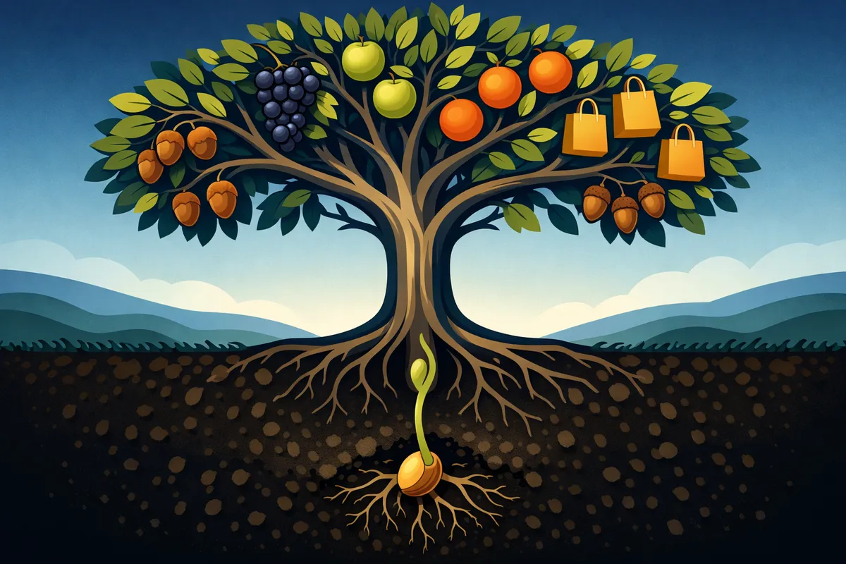 Building a Growth Engine on Zero Budget detail service illustration