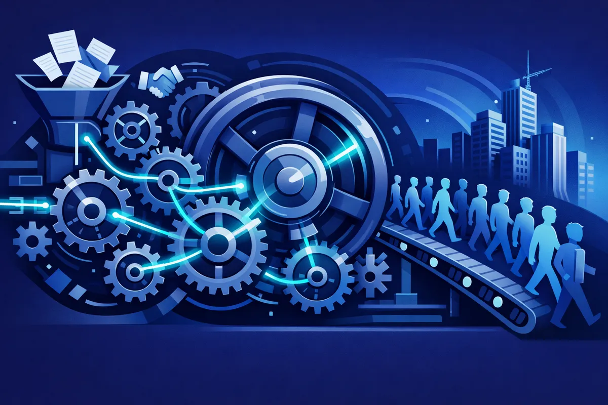 Building a Growth Engine on Zero Budget | Marquis Davis service illustration