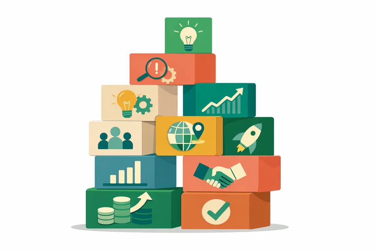 How to Pitch Your Startup to Investors detail service illustration