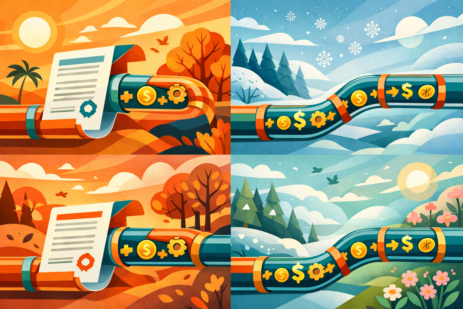 HVAC Marketing: Building a Year-Round Pipeline detail service illustration