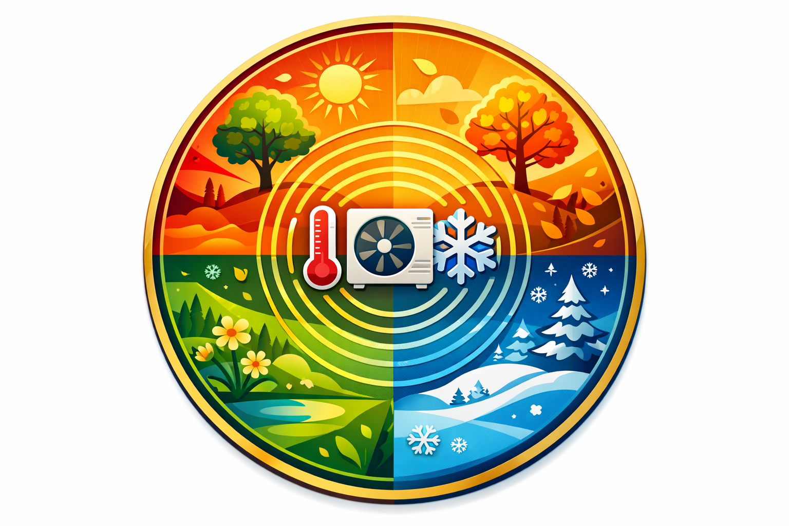 HVAC Marketing: Building a Year-Round Pipeline | Marquis Davis service illustration