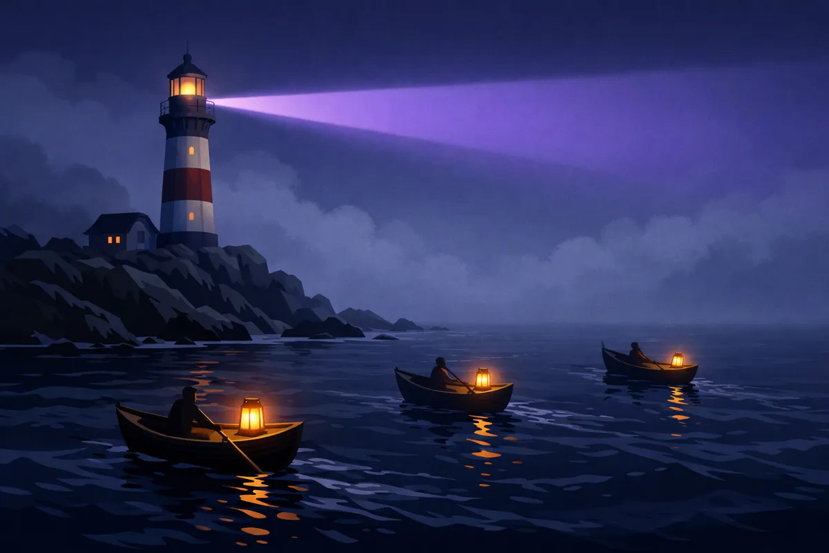 Leading Through Uncertainty: What Nobody Tells First-Time Founders detail service illustration