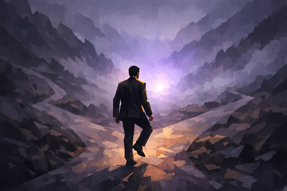 Leading Through Uncertainty: What Nobody Tells First-Time Founders | Marquis Davis service illustration