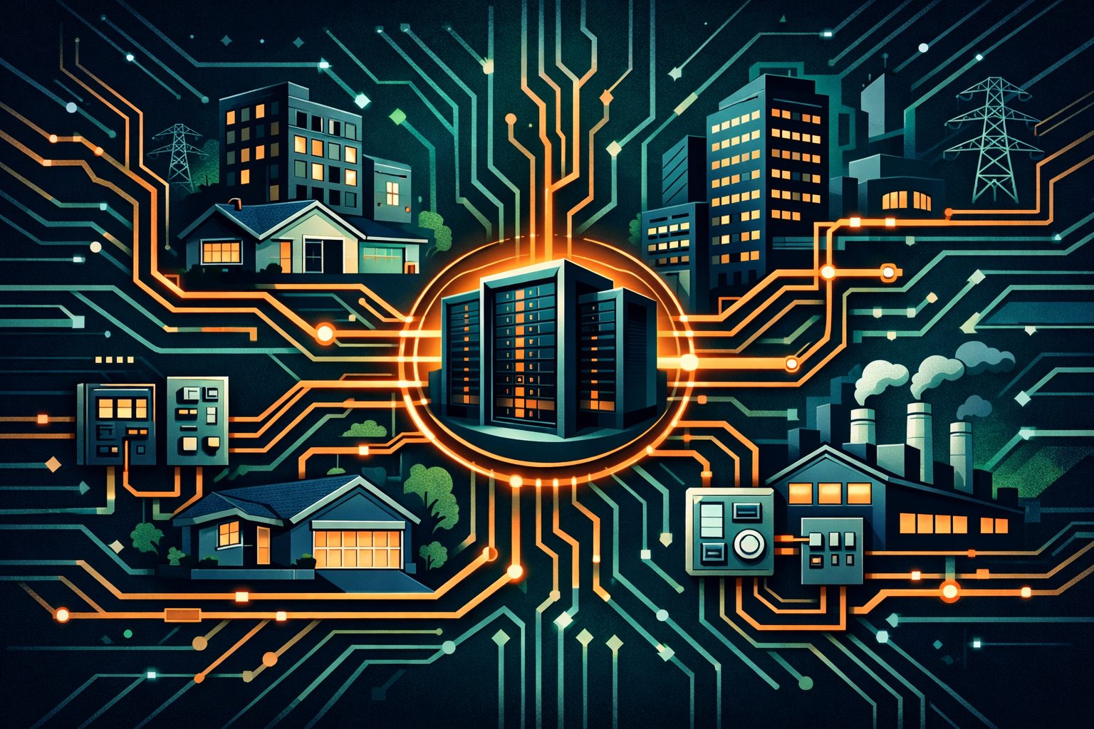 Marketing for Electricians in the Data Center Boom | Marquis Davis service illustration