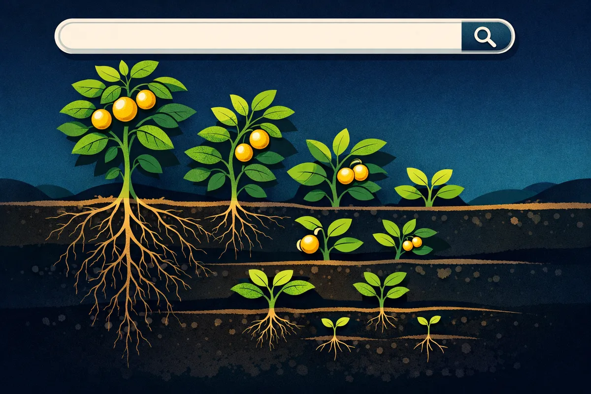 SEO for Startups: Winning Organic Traffic Early | Marquis Davis service illustration