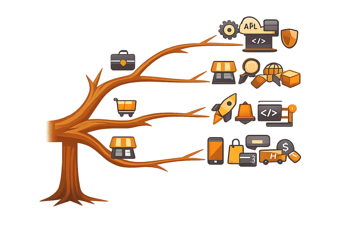 Choosing Your Startup Tech Stack in 2026 detail service illustration