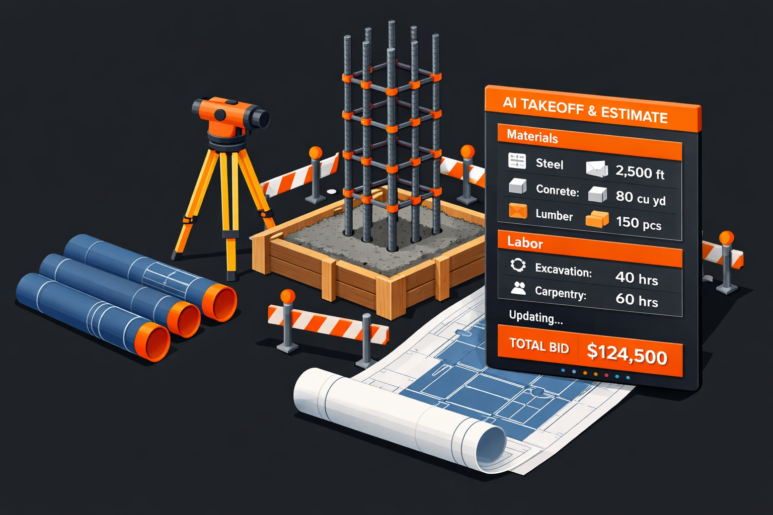 Marketing for General Contractors service illustration