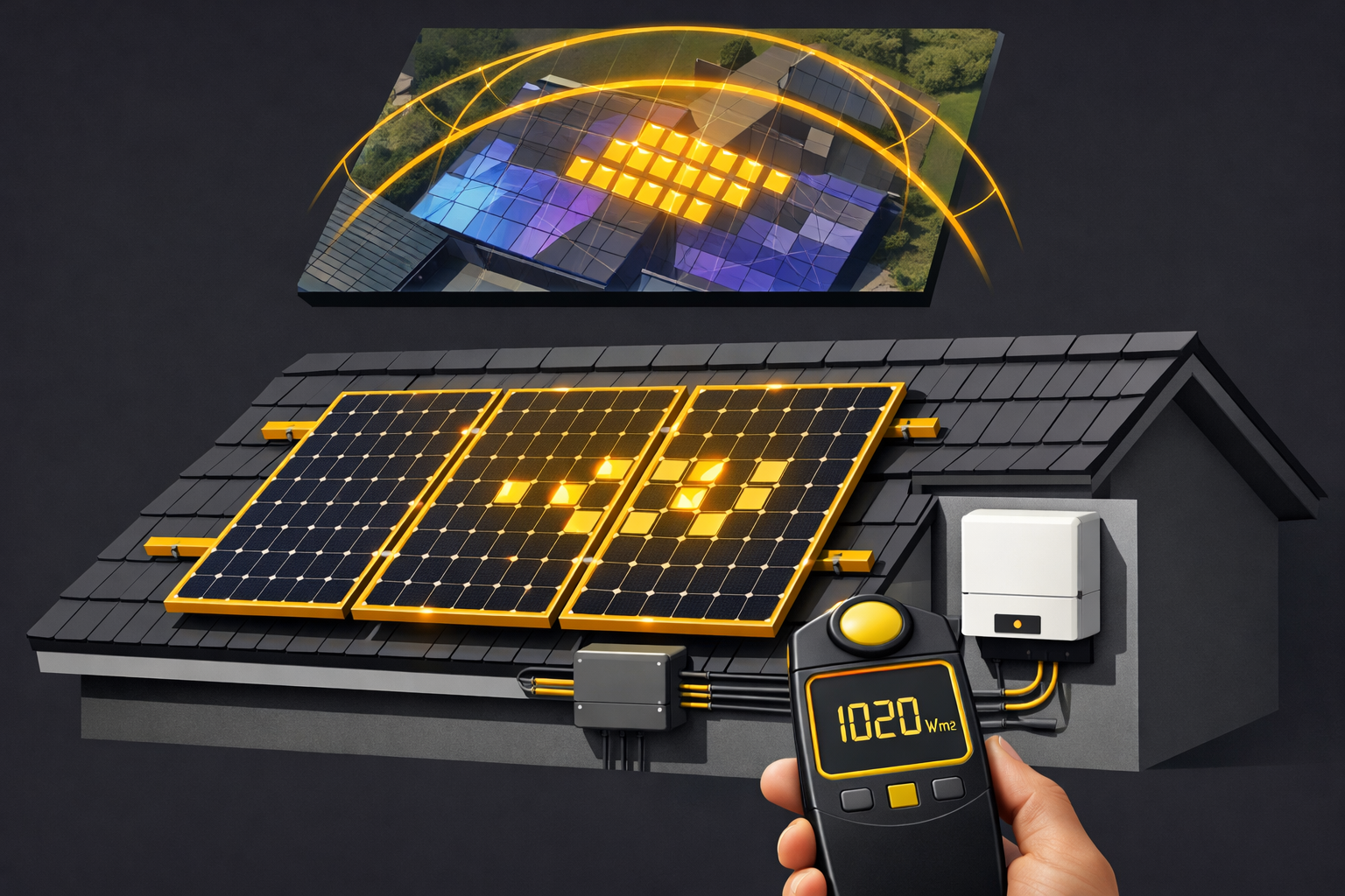 Marketing for Solar service illustration