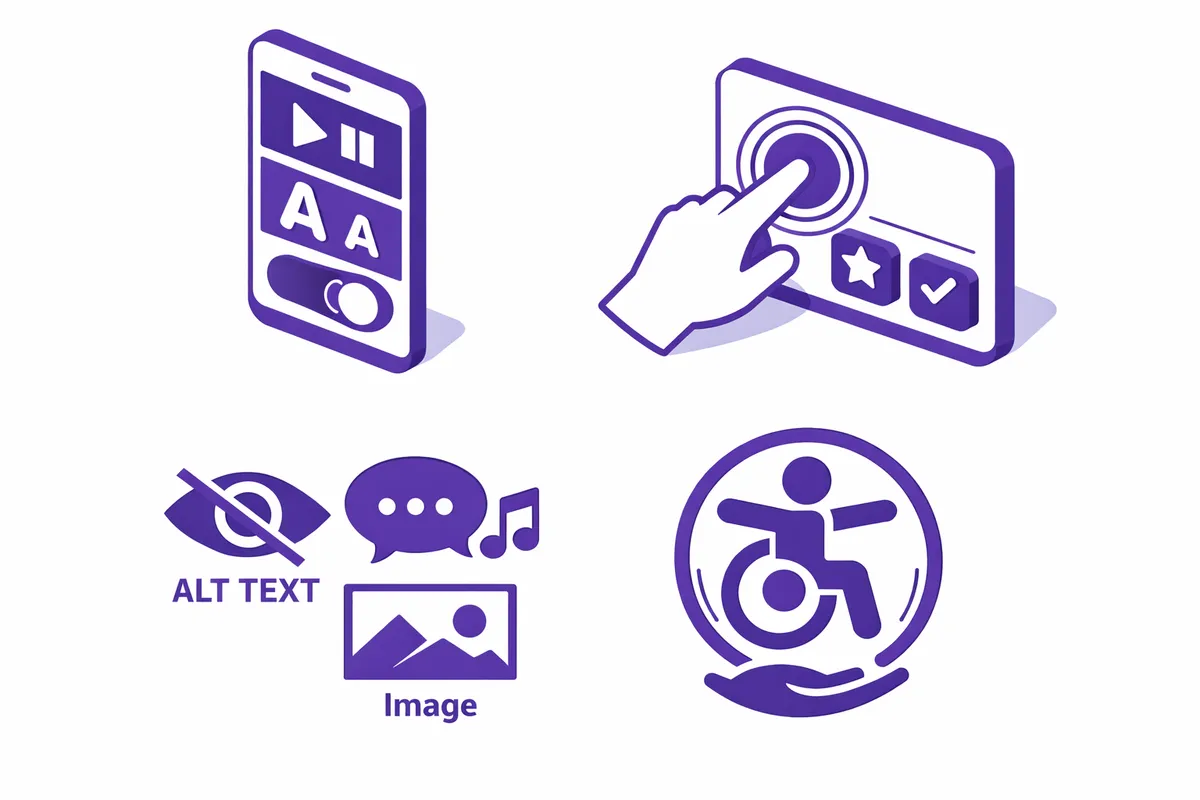 Accessible Design service illustration