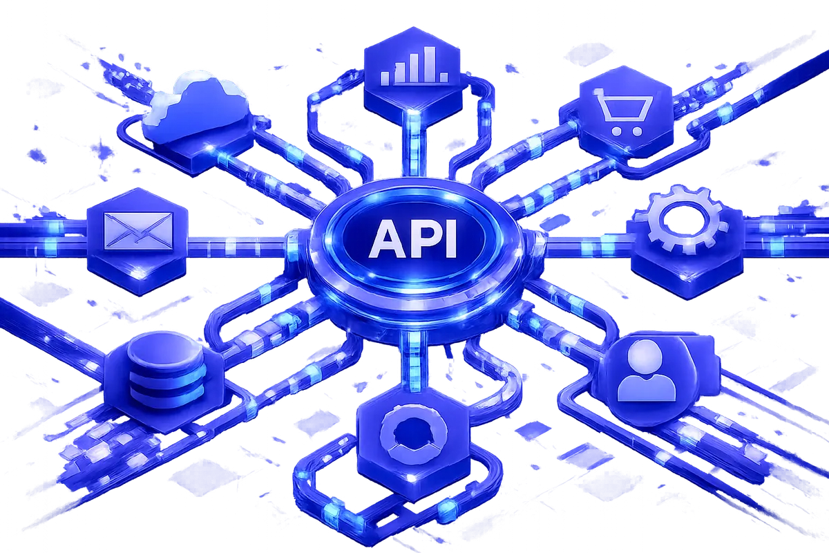 API Integration Services in Loop service illustration