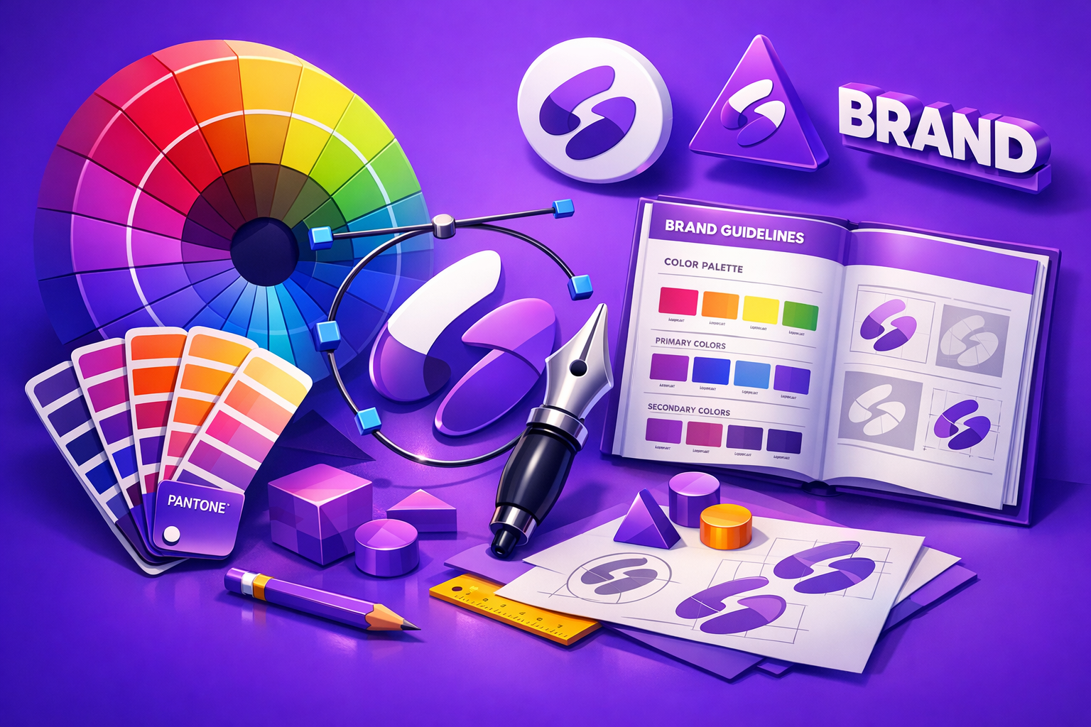 Brand Identity service illustration