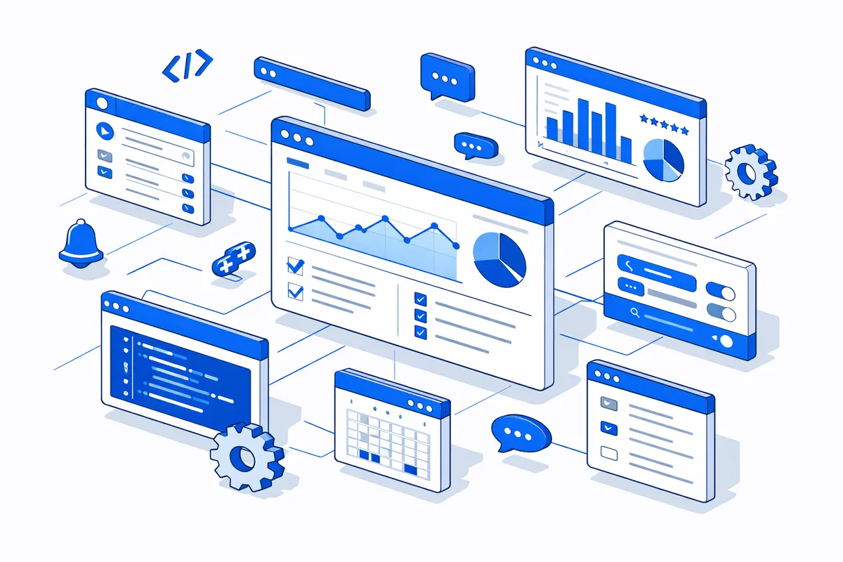 Custom Web Apps service illustration