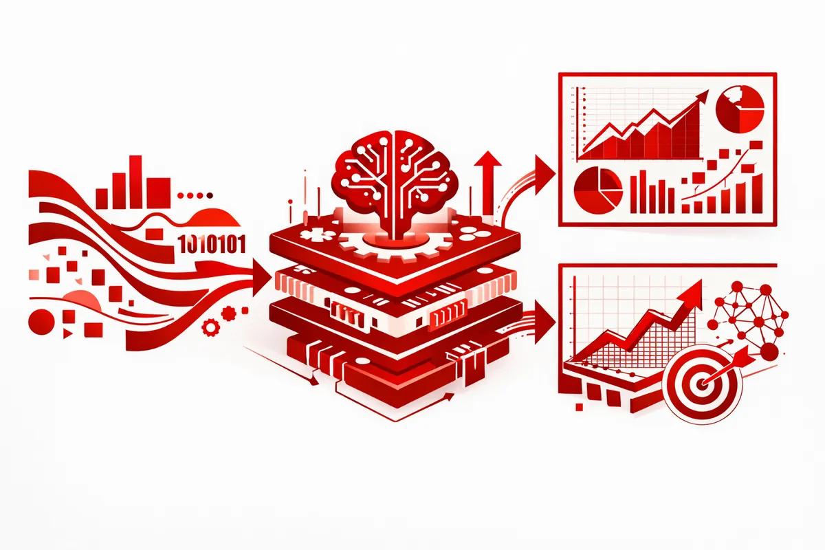 Data Analytics AI service illustration