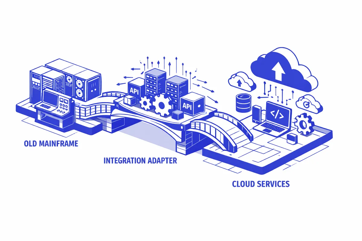 Legacy System Integration service illustration