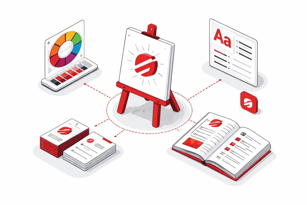 Logo Design service illustration