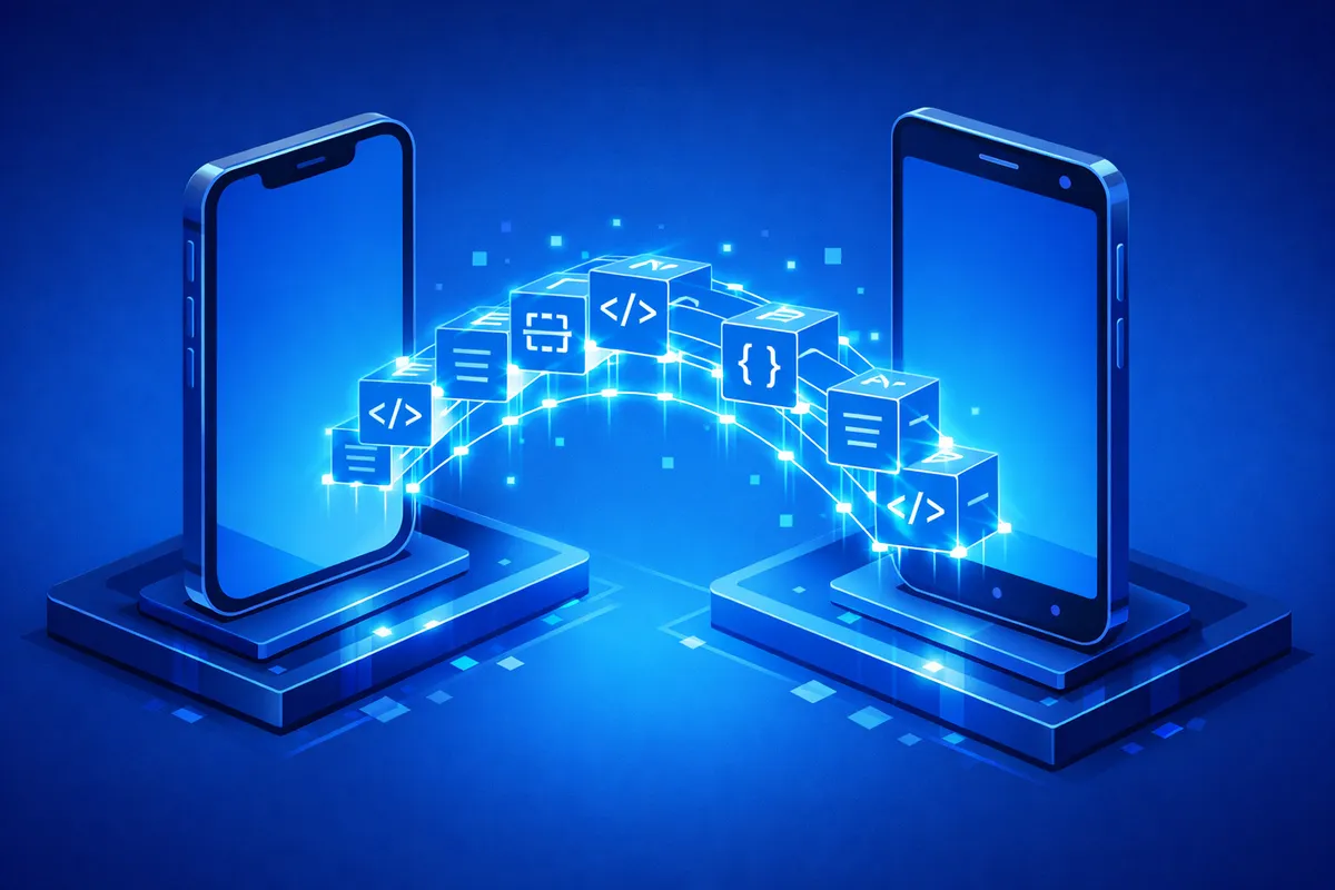 Mobile Apps in Loop service illustration