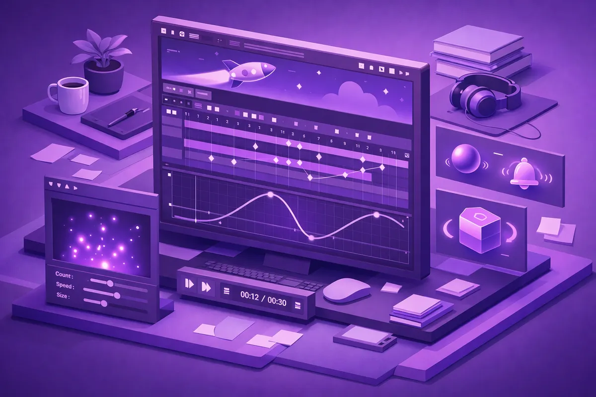 Motion Graphics service illustration