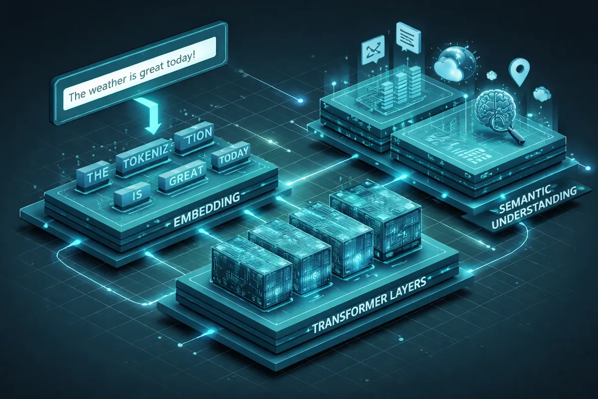 NLP Solutions in Loop service illustration