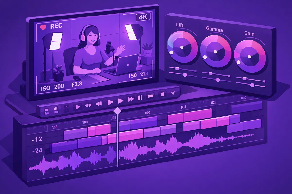 Video Production in Chicago service illustration
