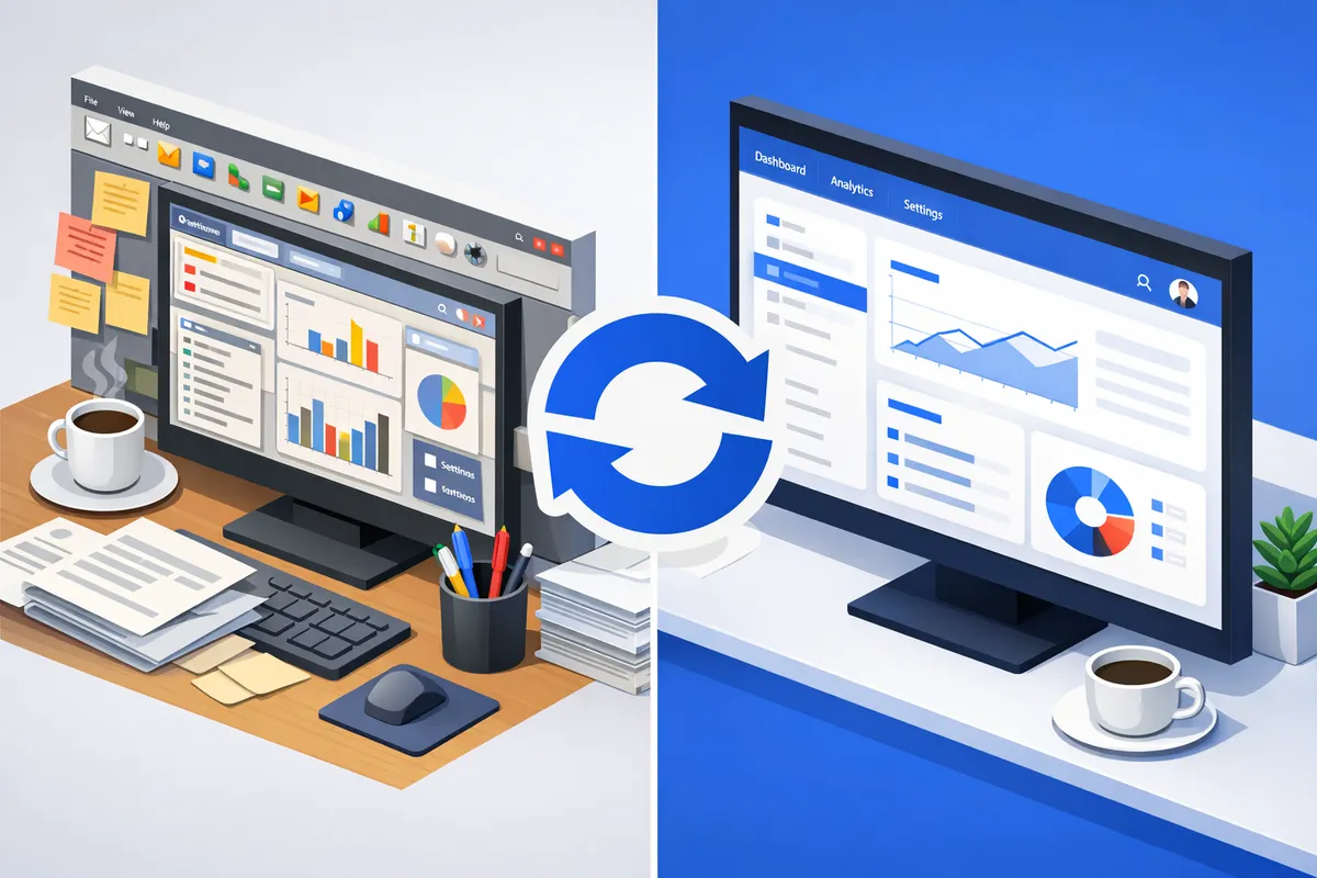 Website Redesign service illustration