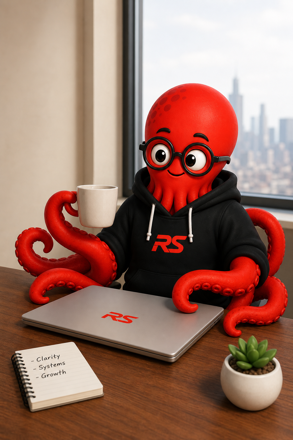 Otto in his Chicago founder workspace, the calm operator we built RSD for